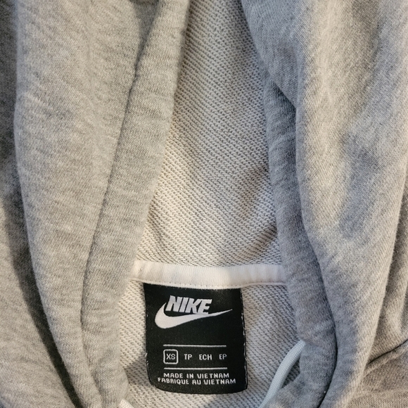 Nike Grey Hoodie Size X-Small Workout - Picture 3 of 3